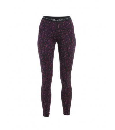 Icebreaker W's 200 Oasis Thermal Leggings Macro Forms Winter 2024