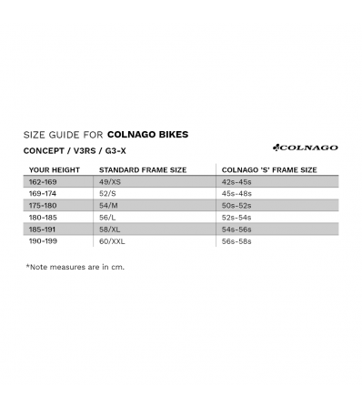 Colnago V3 TFS DB Racing 600 Road Bike