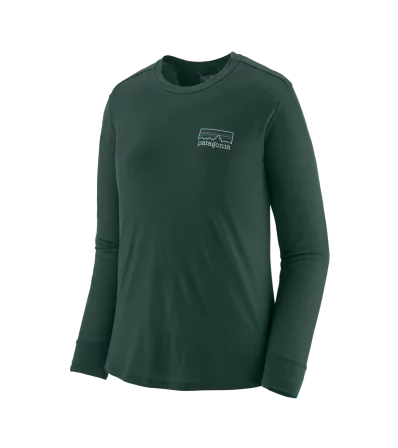 Patagonia W's Long-Sleeved Capilene Cool Merino Graphic Shirt