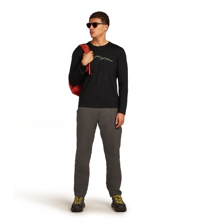 Тениска Icebreaker Merino 150 Tech Lite LS T-Shirt Rainer Ridge M's