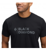 Тениска Black Diamond Mini Stacked SS Tee M's